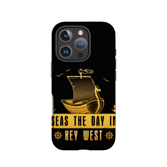 Florida Keys SEAS THE DAY IN KEY-WEST FLORIDA IPhone Cases