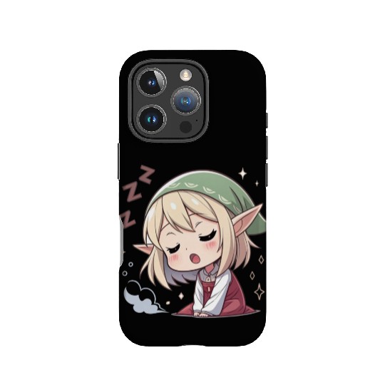 Sleepy Sprite: Cute Elf Napping So Lovingly IPhone Cases