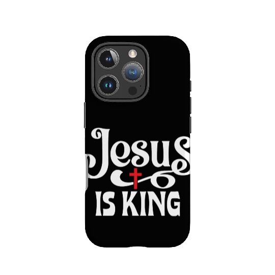 Jesus Is King Love Jesus Christian Christmas IPhone Cases