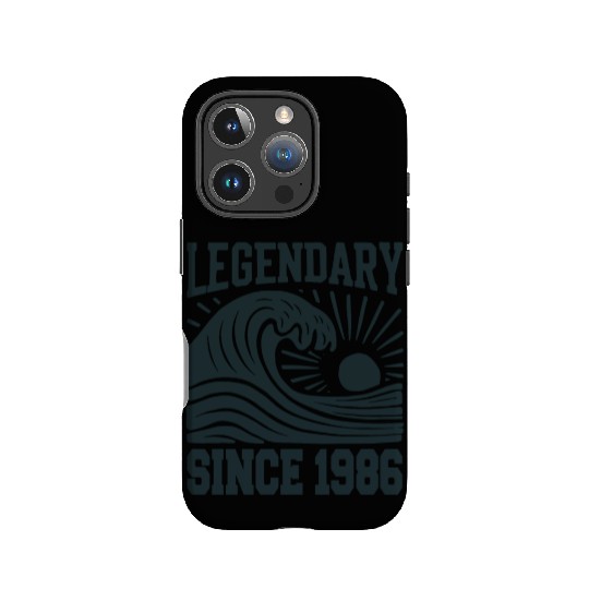 Legendary Since 1986 Birthday Vibes IPhone Cases