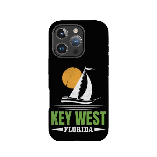 KEY-WEST FLORDIA Sailing West Keys Sailing Outfit IPhone Cases
