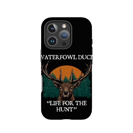 Waterfowl Duck Live for Hunt Cast Around Hunting IPhone Cases