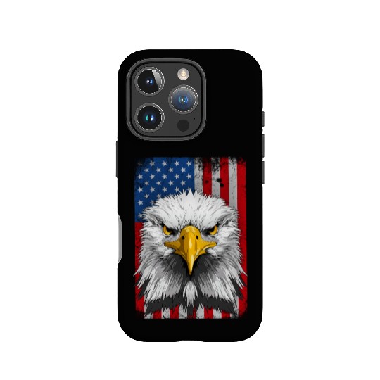 American Flag Patriotic Eagle 4th of July IPhone Cases