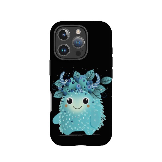 Cute Blueberry Monster - Fruity and Playful IPhone Cases