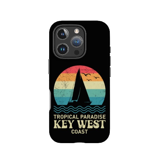 Florida TROPICAL PARADISE KEY-WEST COAST IPhone Cases