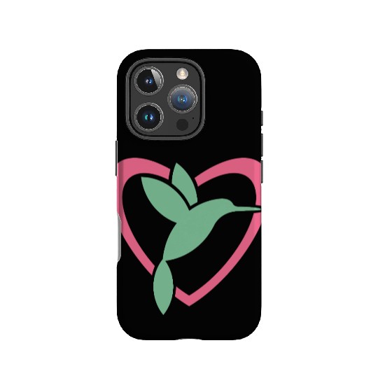Hummingbird Heart For Birds Lovers IPhone Cases
