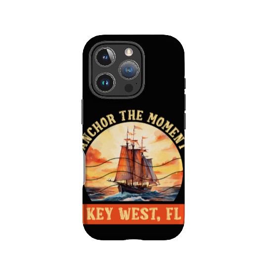 Florida Keys ANCHOR THE MOMENT KEY-WEST FL IPhone Cases