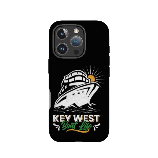 KEY-WEST BOAT LIFE Sailing Florida Keys West Keys IPhone Cases