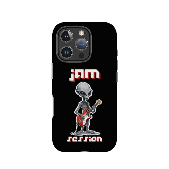 ET Playing a Guitar IPhone Cases