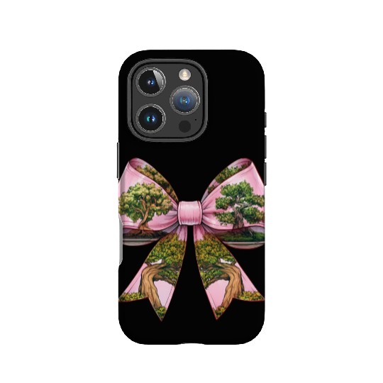 Coquette Bow Bonsai Japanese Zen Mothers Day IPhone Cases
