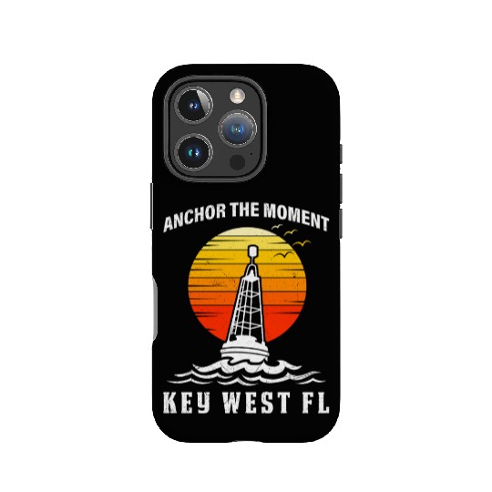 West Keys ANCHOR THE MOMENT KEY-WEST FL IPhone Cases