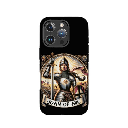 St Joan of Arc for Kids Cute Catholic Girl Saints IPhone Cases