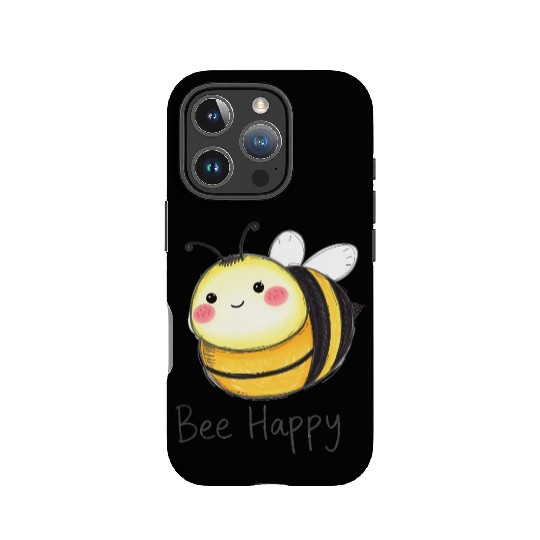 Bee Happy IPhone Cases