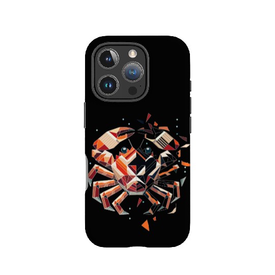 Crab Motif - Fragile Beauty of the Sea IPhone Cases