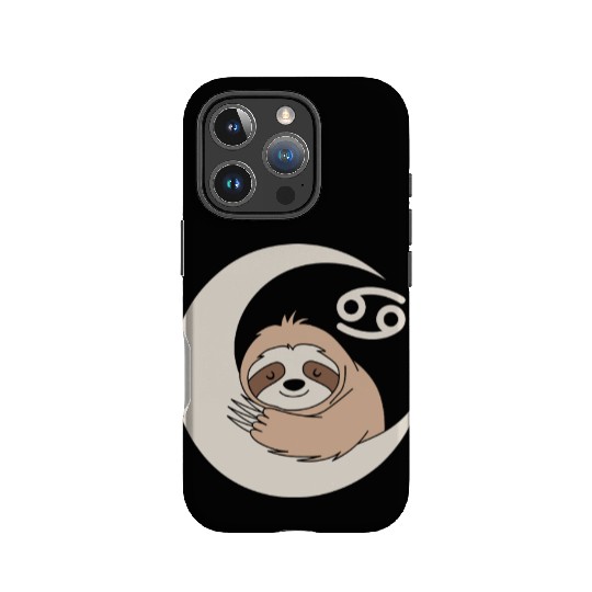 Cancer Zodiac Sloth Embrace the Calmness IPhone Cases