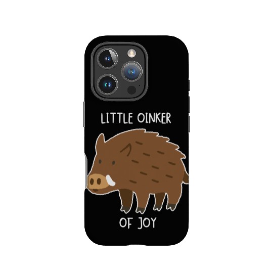 Little Oinker Of Joy Fluffy Piglet IPhone Cases