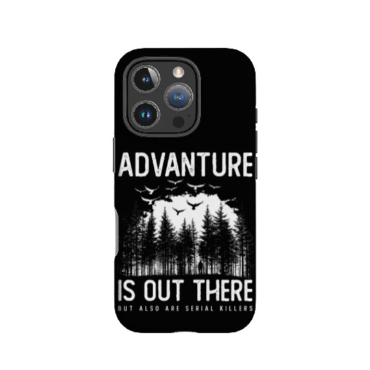 Crime Serial Killer True Crime Satire Hiking IPhone Cases