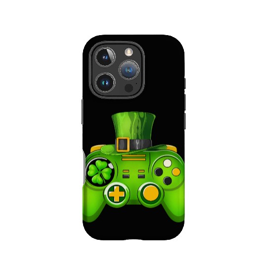 Video Game Controller Irish Gamer St Patricks Day IPhone Cases