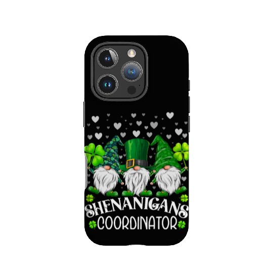 Shenanigans Coordinator St. Patricks Day Gnomes IPhone Cases