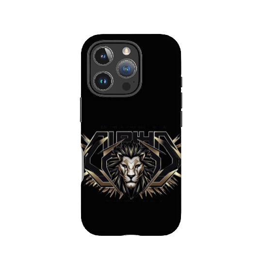 The Eternal King: Alpha & Omega IPhone Cases