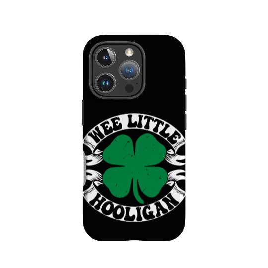 Wee Little Hooligan Cute St. Patrick's Day Irish S IPhone Cases