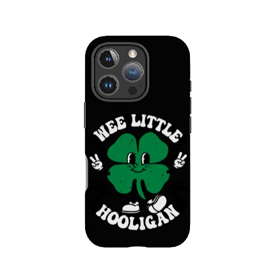 Wee Little Hooligan Cute St. Patrick's Day Irish IPhone Cases