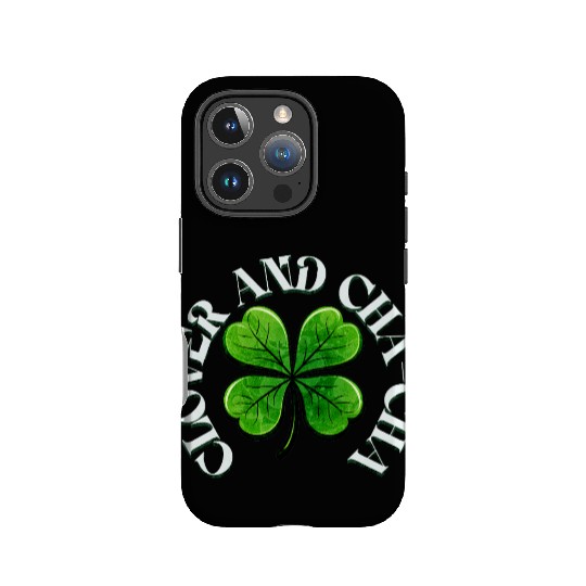 Clover Cha Cha 4-Leaf AI Clover Design IPhone Cases