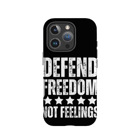 Defend Freedom Not Feelings Protect 2Nd Amendment IPhone Cases