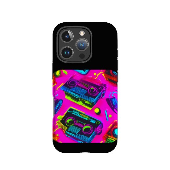 80s lifestyle oldschool pop IPhone Cases