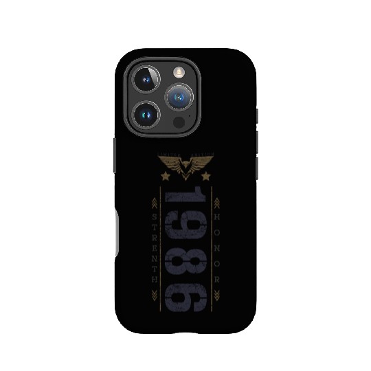 Limited Edition 1986 Birthday Strength and Honor IPhone Cases
