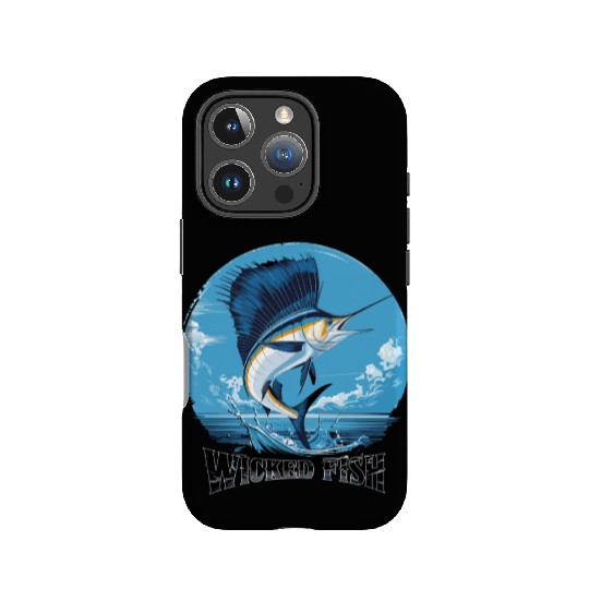 Wicked Fish Sailfish Adventure Ocean Breeze IPhone Cases