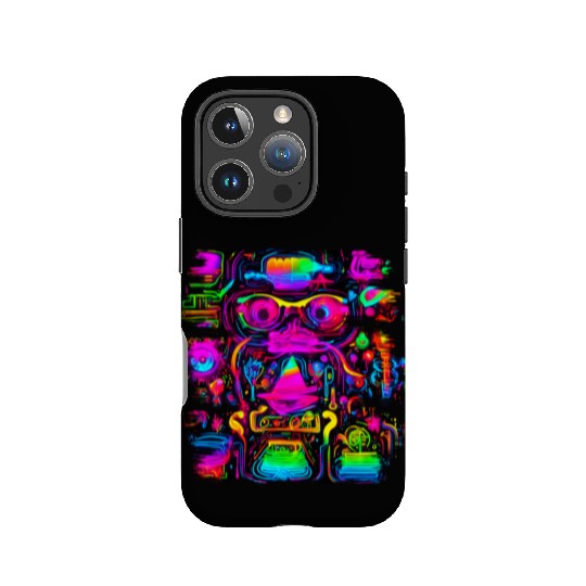 Neon Style 80s Retro Party Color Glow IPhone Cases