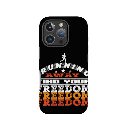 Running away find your freedom IPhone Cases