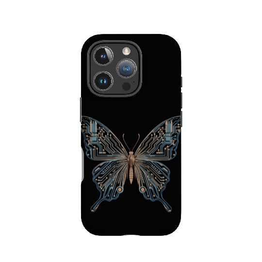 Butterfly Code Fusion: Embrace the Digital IPhone Cases