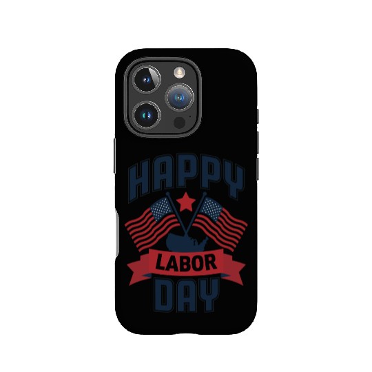 Happy Labor Day For Women USA Flag IPhone Cases