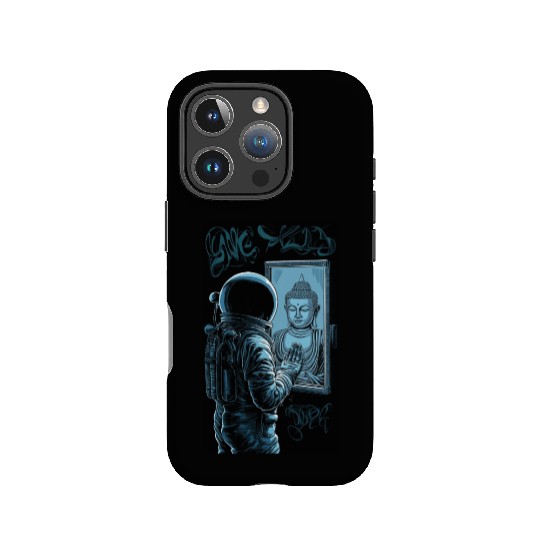 Astronaut Buddha IPhone Cases, Graffiti Street