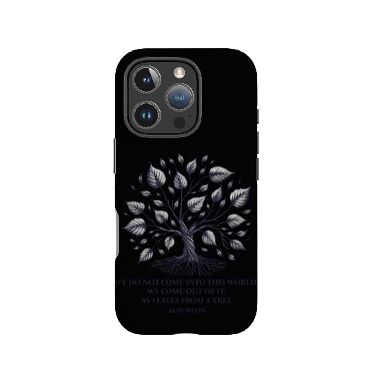 Alan Watts | Tree of Life & Spiritual Wisdom IPhone Cases