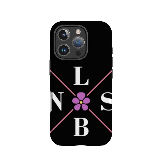 Subtle Lesbian Violet Flower Hidden Pride IPhone Cases