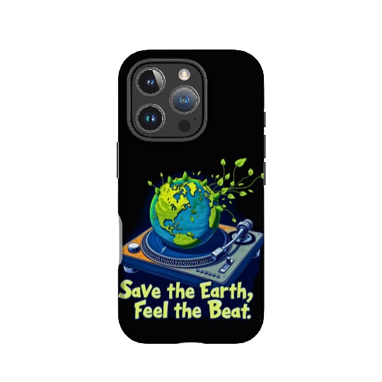 Sticker - Save the Earth – Feel the Beat of Nature IPhone Cases