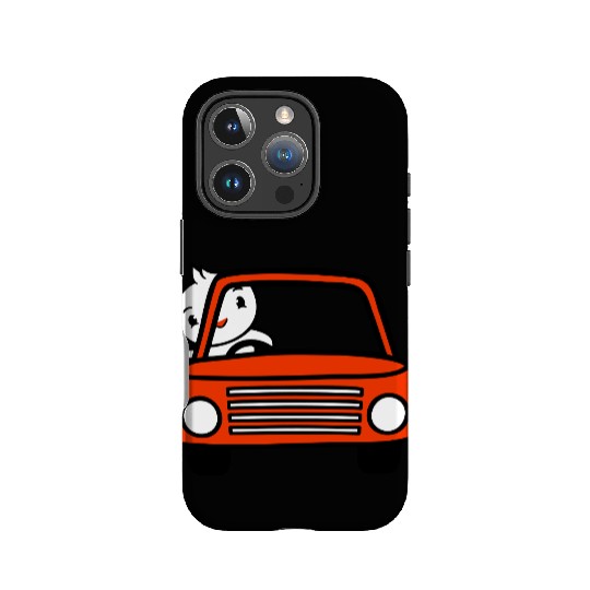 Duck Car Driver Fast Vehicle Greeting Waving Cute IPhone Cases