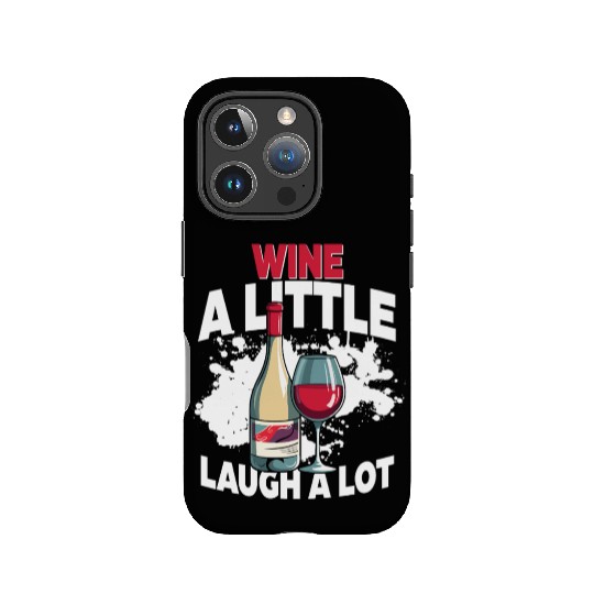 Barkeeper Bartender Wine A Litte Laugh A Lot IPhone Cases