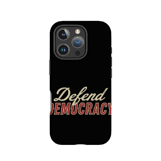 Defend Democracy IPhone Cases