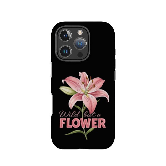 huge lily rose design IPhone Cases