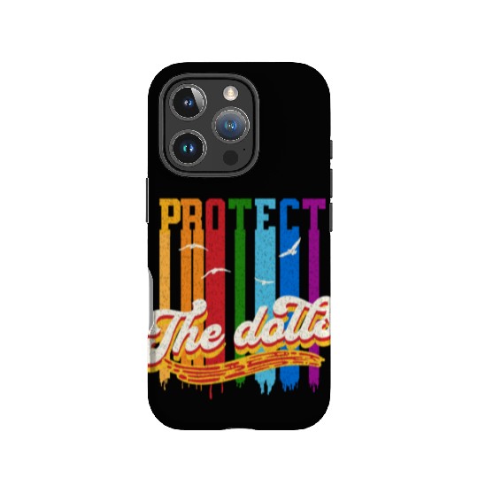 protect the dolls support trans women trans rights IPhone Cases