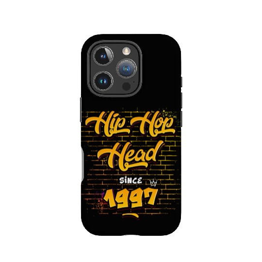 Hip-Hop Head Since 1997 - 28 Years of Real Vibes IPhone Cases