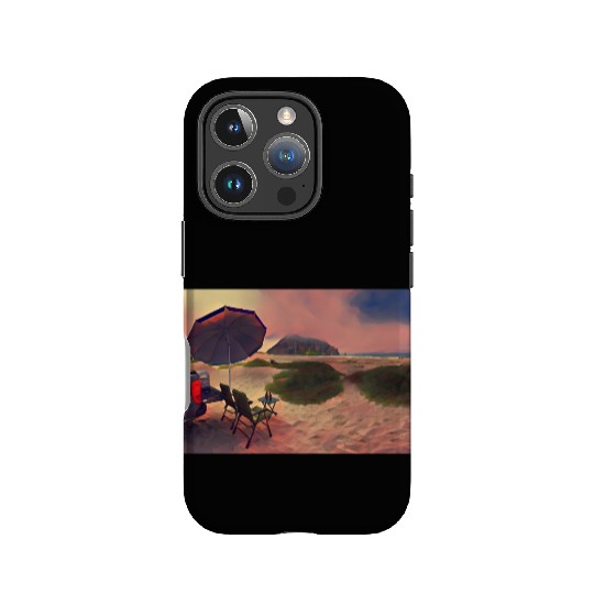 Morro Beach Picnic IPhone Cases