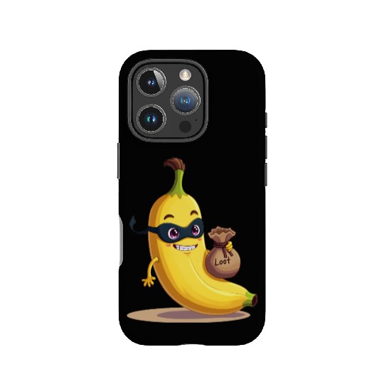 A sneaky banana IPhone Cases