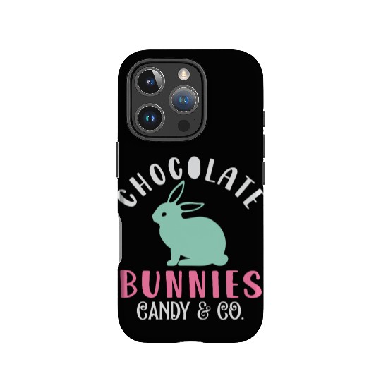 Chocolate Bunnies Candy & Co Happy Easter Holiday IPhone Cases