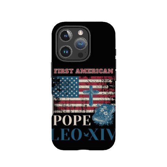 First American Pope Leo XIV Catholic Church Quote IPhone Cases