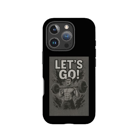 Let’s Go – Power Gym Graffiti Style IPhone Cases